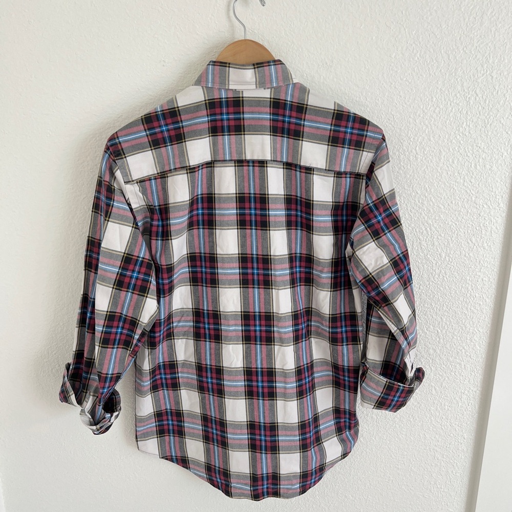 UNITED STOCK DRY GOODS shirt / plaid button down / men's M - Picture 2 of 6